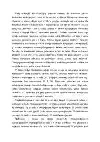 Wskaźniki biologiczne wykorzystywane do oceny jakości wód