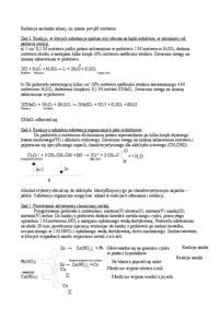 Podstawy elektrochemii - sprawozdanie