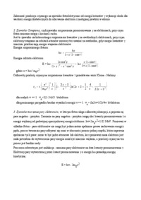 Pomiar energii promieniowania g (60Co). Metoda pochłaniania połówkowego.