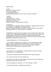 Białka, tłuszcze i cukry
