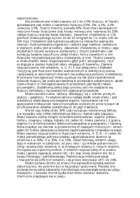 Mleko i jego przetwory