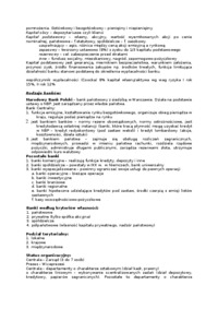 Bankowość - prawo bankowe