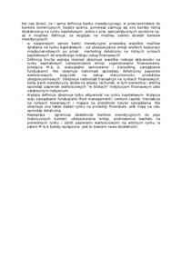 Bankowość inwestycyjna - banki inwestycyjne