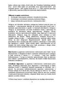 Finansowanie banku przez emisji papierów wartościowych