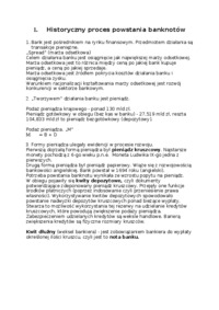 Historyczny proces powstania banknotów - Kwit dłużny