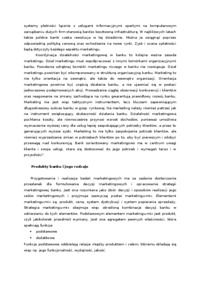 Marketing bankowy - Polityka lokalizacji banku