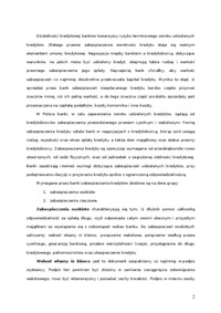 Zabezpieczenia kredytów