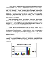 Analiza wskaźnikowa przedsiębiorstwa Kopernik
