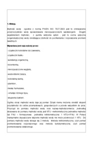 Oznaczanie mętności wody