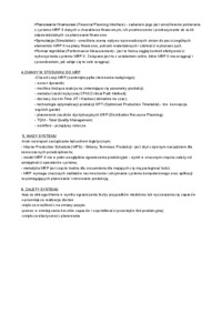 Planowanie Zasobów Produkcyjnych