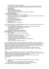 Podstawy prawne Unii Europejskiej 