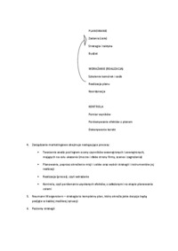 Marketingowa analiza przedsiębiorstwa 