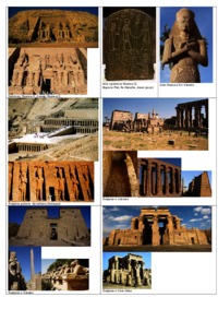 Starożytny Egipt - materiał ilustracyjny 