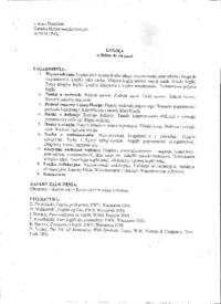 Logika - zagadnienia i literatura 