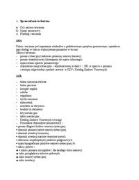 Operat techniczny - geodezja