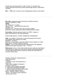 Pytania na egzamin z chemii