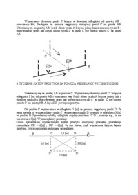 Tyczenie prostej - geodezja