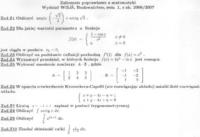 Egzamin z matematyki 2