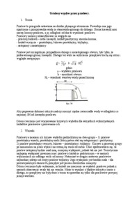 Ustalony wypływ przez przelewy.