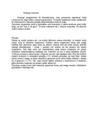 Wyznaczenie współczynnika lepkości wody wodociągowej