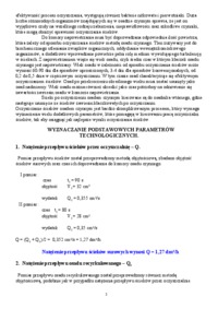 Badanie pracy modelu oczyszczalni biologicznej