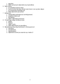 Podstawy marketingu - egzamin