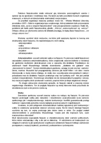 Sens ideowy pojęcia faszyzm