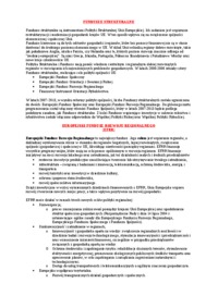 Polityka regionalna Unii Europejskiej