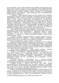  Główny zarys myśli