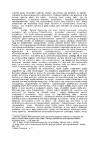 Określenie najważniejszych zagadnień - problematyka etyczna - postmodernizm