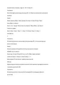 Przestrzenie metryczne - definicja