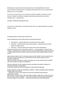 Definicje operacyjne i  koncpecja weryfikacyjna