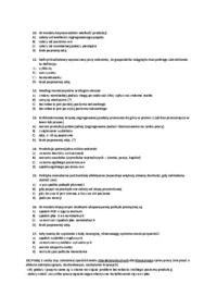 Zagadanienia na egzamin