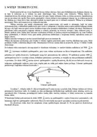 Fizyka- wstęp teoretyczny 