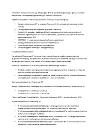 Finanse samorządu terytorialnego.Samorządowa gospodarka finansowa