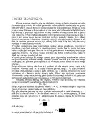 Pomiar ekstynkcji za pomocą spekola - widmo rotacyjne