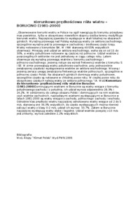 Stosunki wiatrowe w Polsce