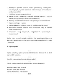 Biznes plan - Uroda Sp. z o.o.