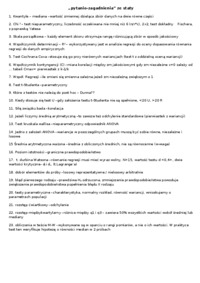 Pytania na egzamin - Zbiór danych