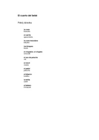 słówka - pokój dziecka