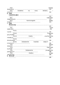 Biznes plan - Ogrodnik