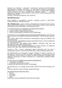 Klasyfikacja z punktu widzenia adresatów działań administracji wobec działająceego organu
