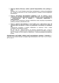 Nabycie obywatelstwa polskiego.