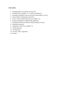 Biznes plan - produkcja schodów