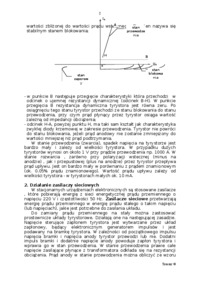 Badanie tyrystora - omówienie zagadnienia