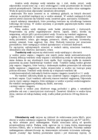 analiza wody- omówienie zagadnienia