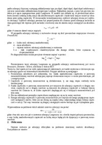 Izoterma adsorbcji - omówienie