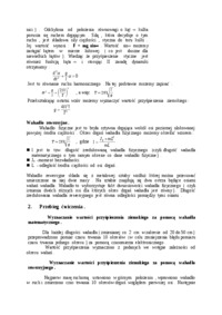 Wyznaczanie  przyśpieszenia  ziemskiego   