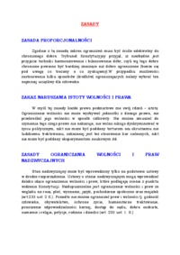 Konstytucyjne podstawy ograniczania wolności i praw