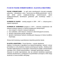 Pojęcie prawa humanitarnego